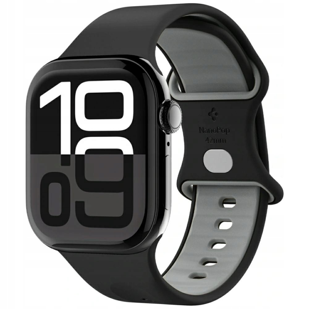 Pasek Spigen Nano Pop Apple Watch 6/7/8/9/10/11/SE/SE3 (40/41/42mm) czarny