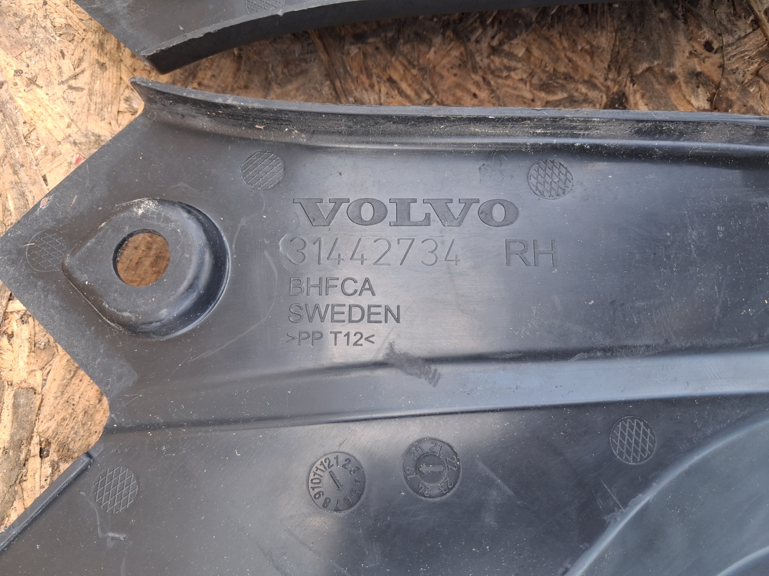 front panel cover of the front left right VOLVO XC90 II 31442734 31442733