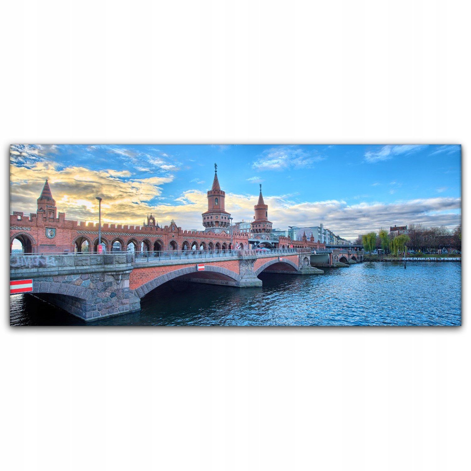 

Obraz canvas na ścianę 125x50 Rzeka Berlin Niemcy