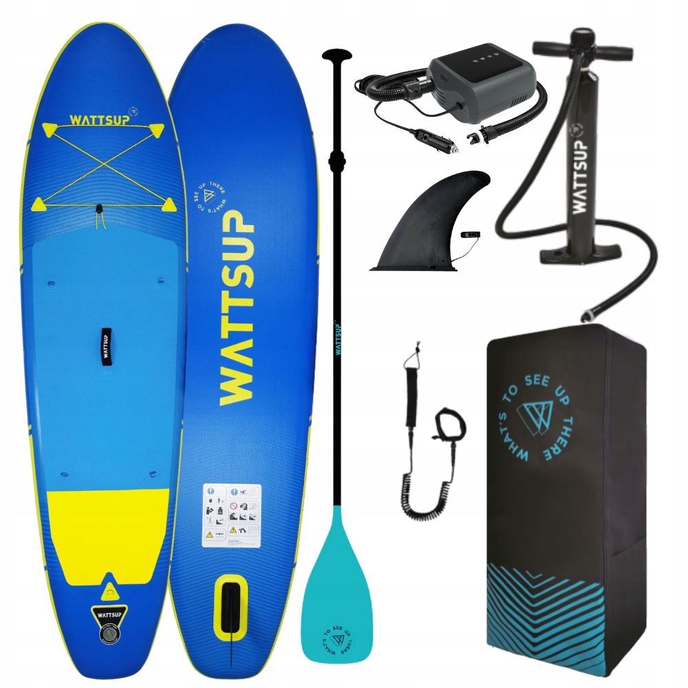Deska Sup Wattsup F10 10'0" mała zwinna stabilna z pompką samochodową