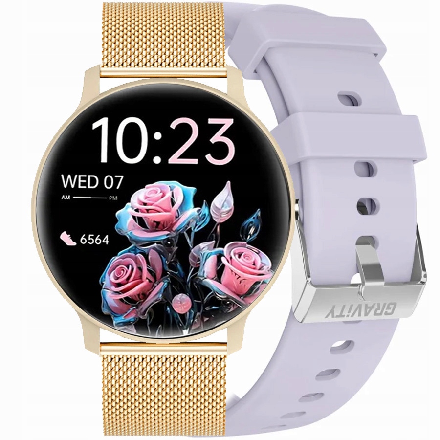 Dámské hodinky Chytré Hodinky GT1 Síťka Mesh Řemínek Pro Hovory Sport Sen