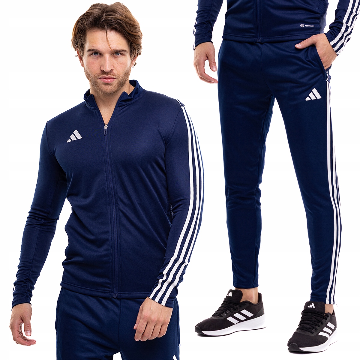 Teplákovka Pánský komplet adidas Tiro 23 Sportovní set Slim Mikina Kalhoty vel. M
