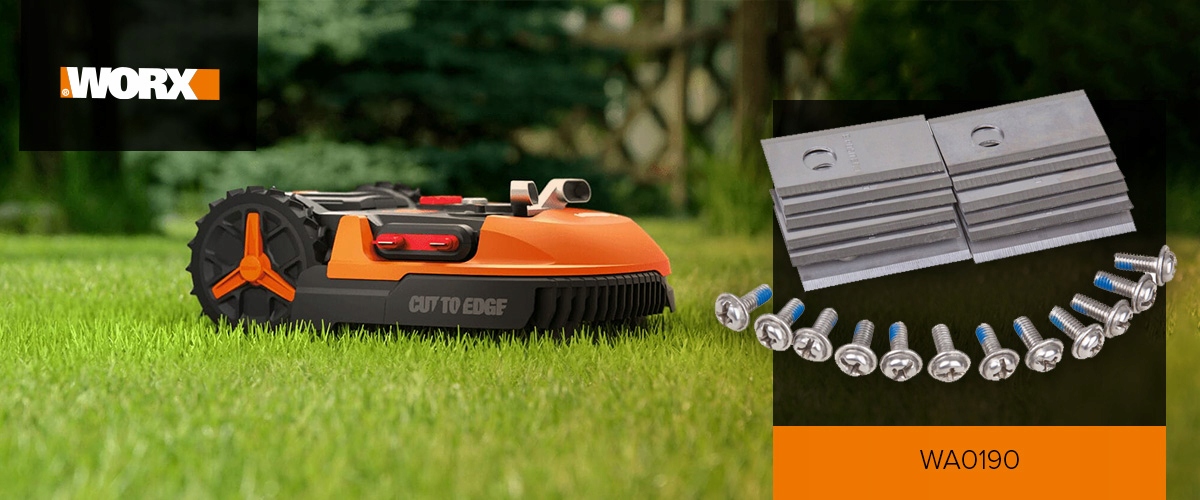 Noże do robotów koszących Landroid WORX WA0190 x12 Typ nóż