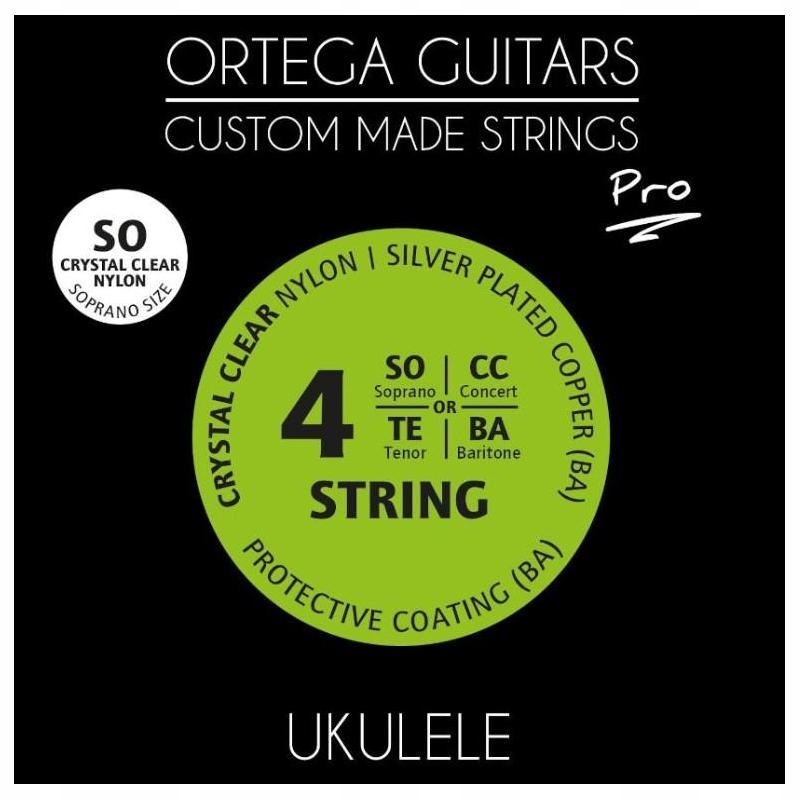Struny Ukulele Sopranowe Ortega UKP-SO CRYSTAL