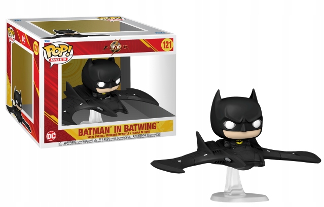 Funko Flash Movie Pop Ride DLX N° 121 Batman v Batwingu
