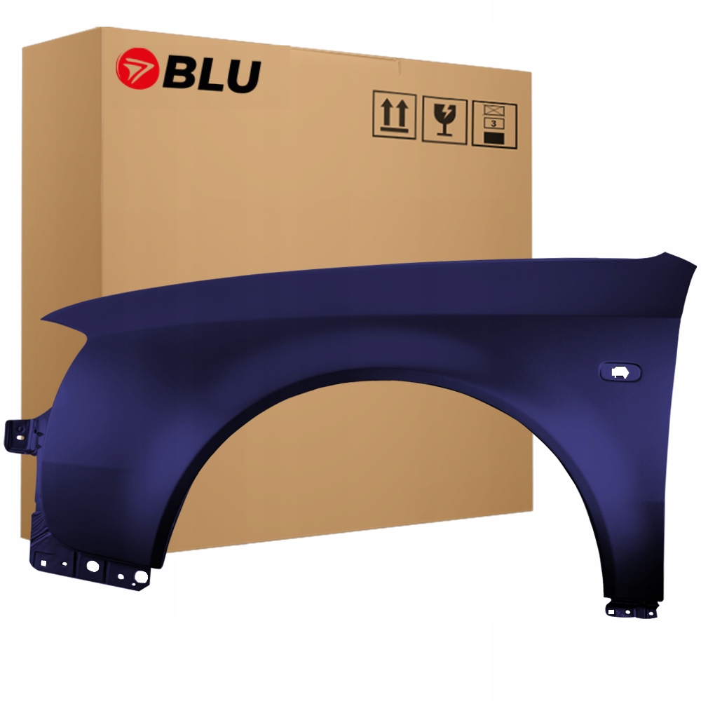 Blu Blatník Audi A6 C5 LZ5L levý modrý 97-01 přední MingBlau