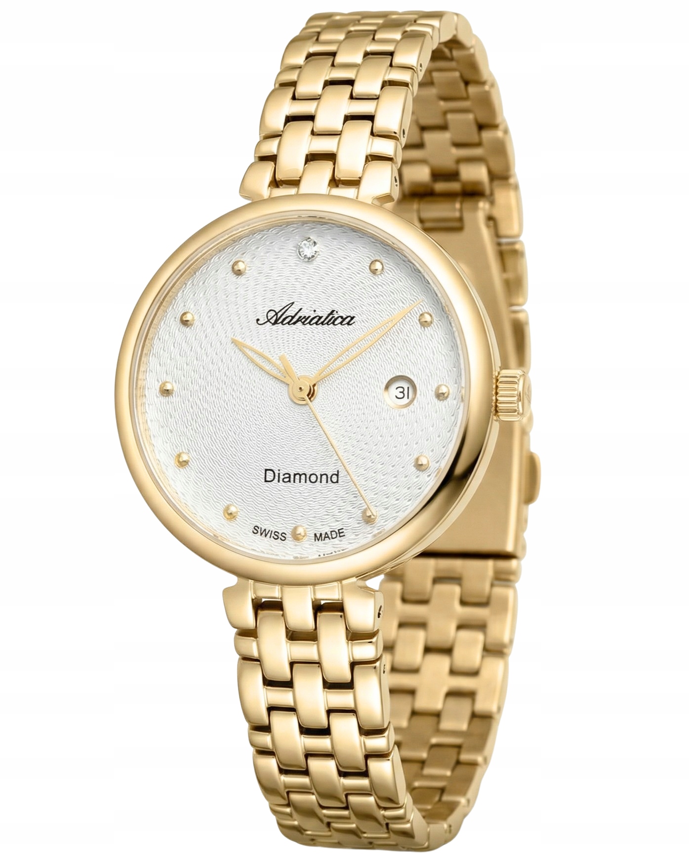 Nové Originální dámské hodinky Adriatica A3543.1143DQ diamond