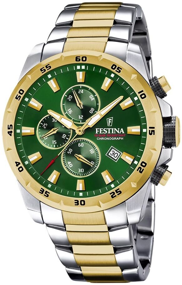 Zegarek męski Festina casual chrono na bransolecie