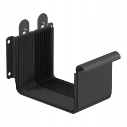 GALECO ŁĄCZNIK DOCZOŁOWY RYNNY STAL2 125 2 KOLORY