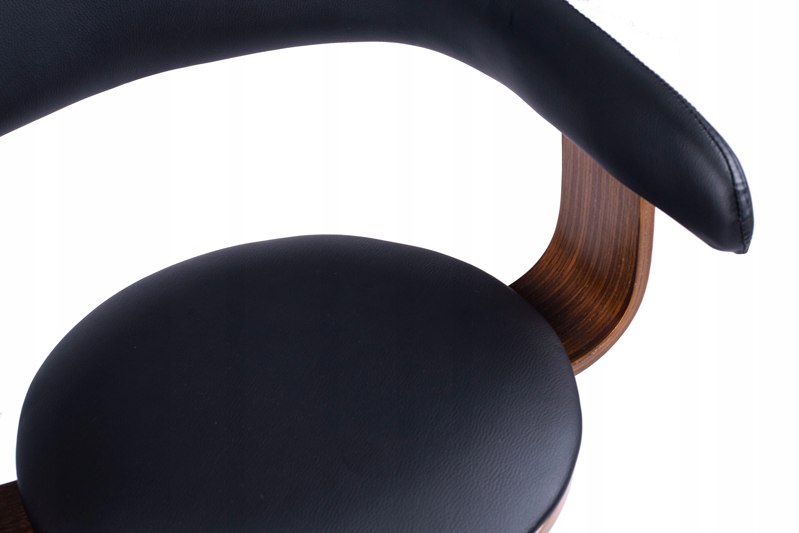 Поворотний табурет для їдальні Крісло лофт NEBRASKA Матеріал сидіння штучна шкіра