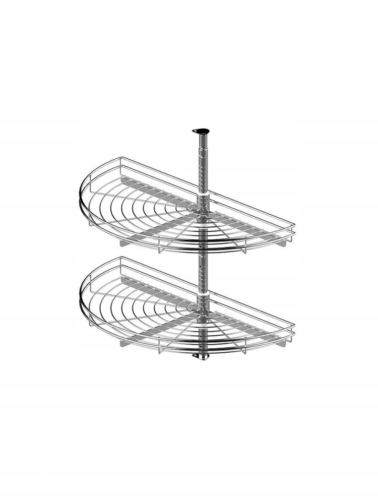 

Rejs Półka obrotowa narożna szafka 1/2 750mm szara