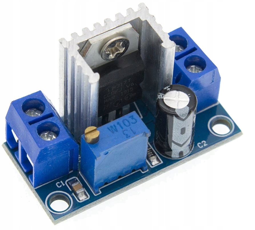 

356 LM317 regulowany zasilacz stabilizator napięci