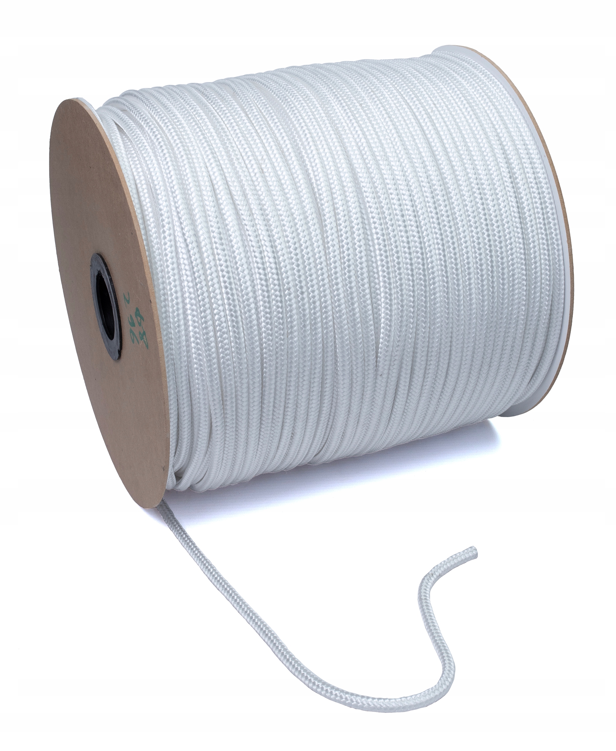 Polypropylenové Lano Bílé Pletené lanko Silné 8mm 300M