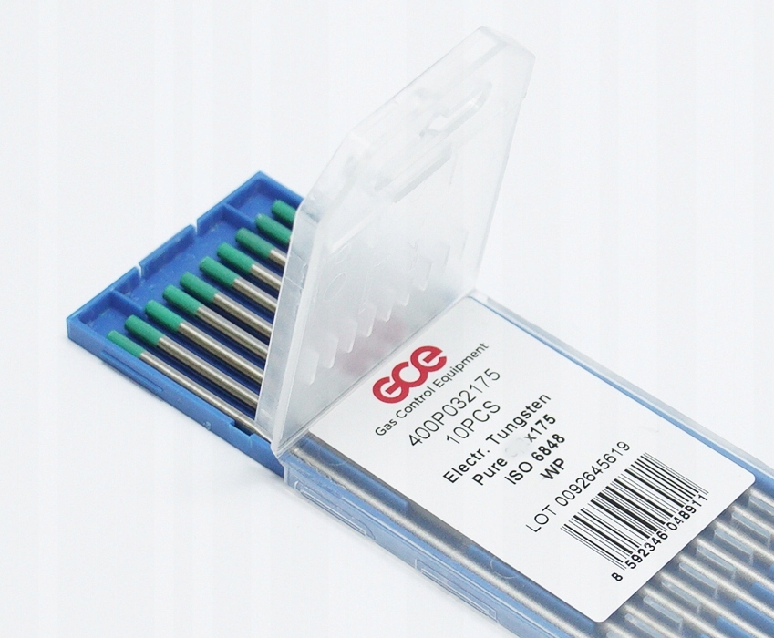 

Elektroda wolframowa Gce Wp 1.6 zielona