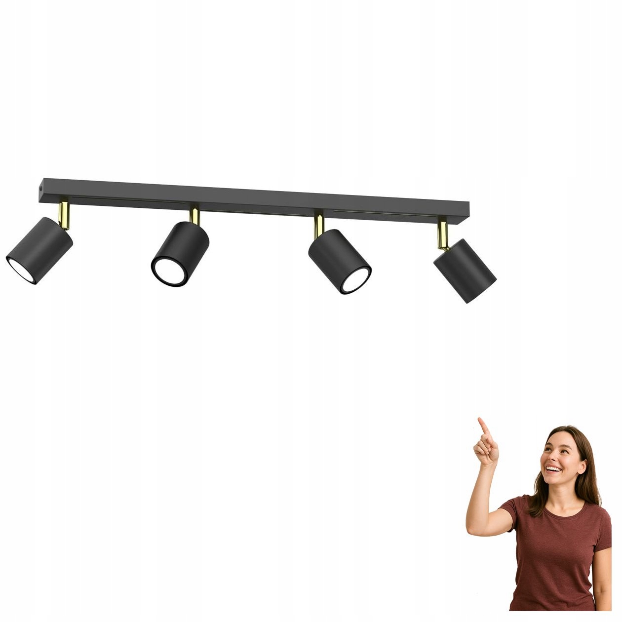 4-bodová spotová lampa Striper 4516 Luminex