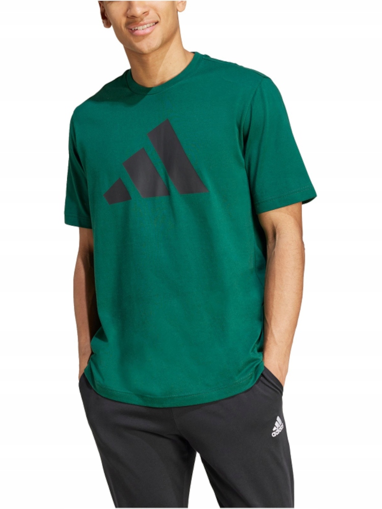 Tričko pánské Adidas IY8585 tričko bavlněné tmavé jako dárek M