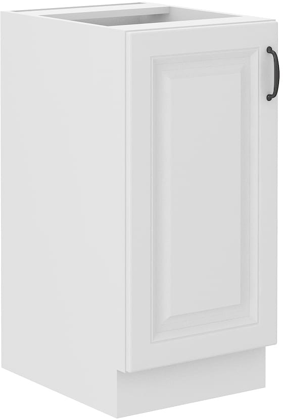 Spodní Kuchyňská Skříňka Stilo Bílá 40 CM 1 Přední Strana