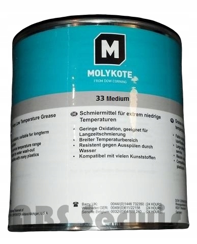 smar do niskich temperatur Molykote 33 medium