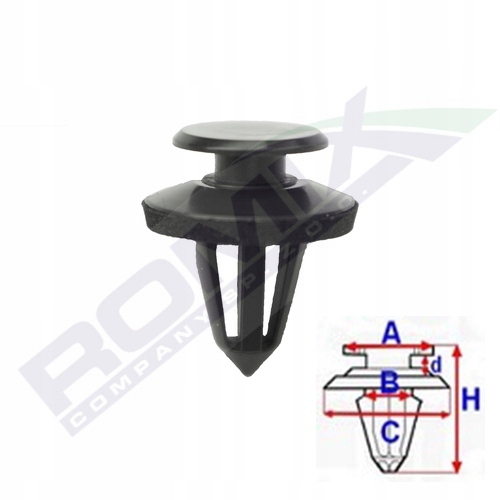 SPINKA TAPICERKI do ALFA ROMEO Giulietta Mito Producent części Romix