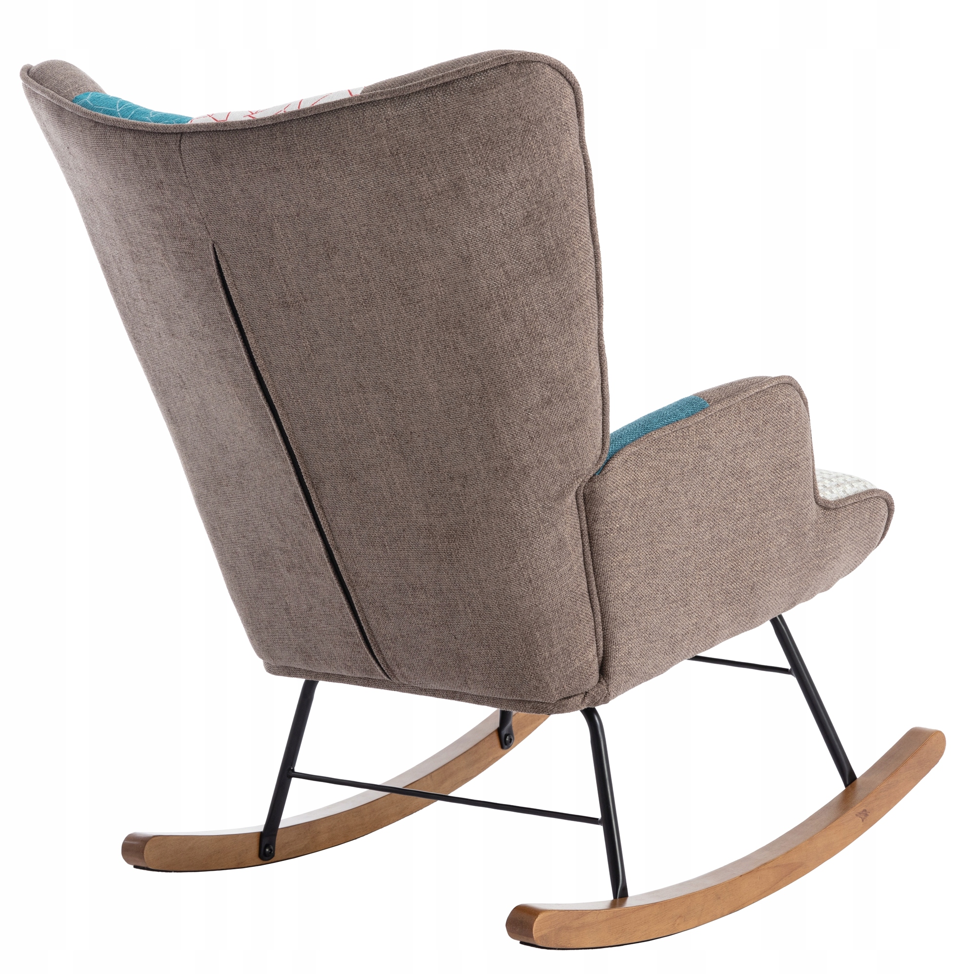 Fotel bujany Patchwork Patterned Leisure Liczba krzeseł w zestawie 1