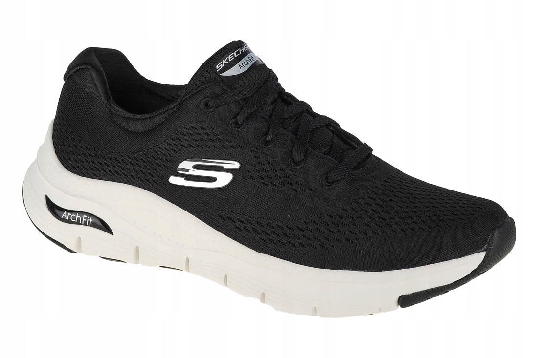 Skechers Arch Fit-big Appeal [36] Dámské Sneakersy Tenisky Černé Síťované