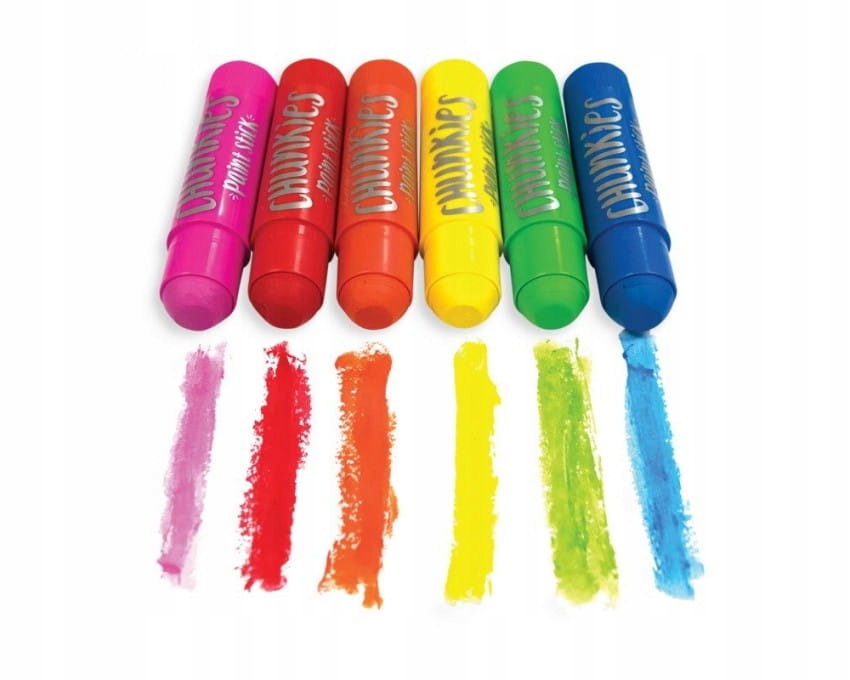Barva v Pastelce 12 ks Chunkies Paint Sticks Ooly 12 pastelových barev
