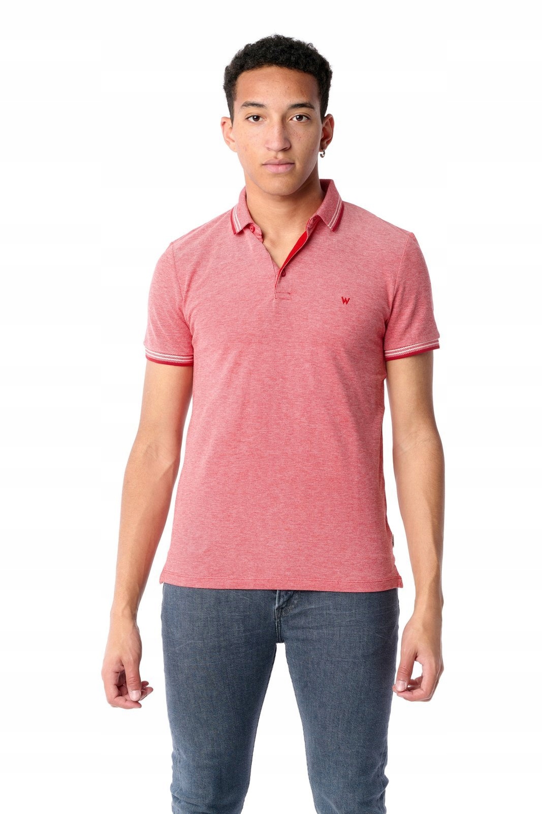 

Wrangler Refined Polo Formula Red W7D6KHXWO XXL