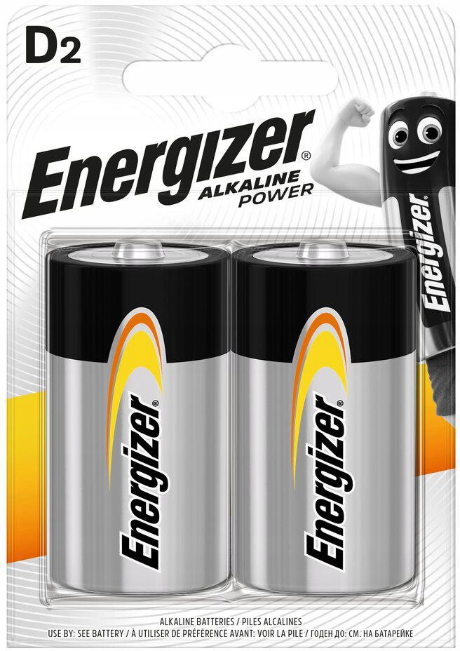 Bateria LR20 D Energizer Alcaline Power (blister 2 szt.)