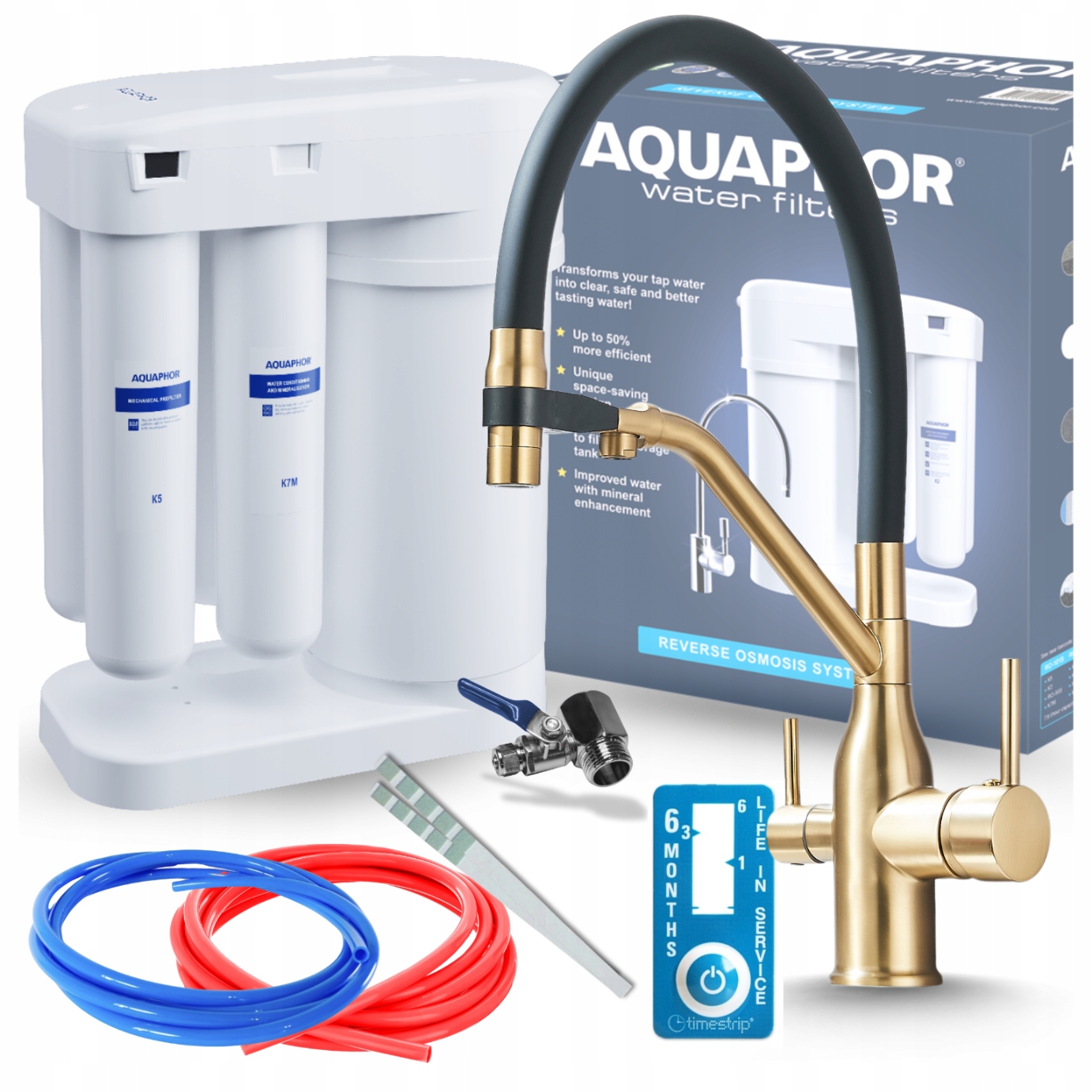 Domácí Systém Filtrace Vody Aquaphor Morion 101S A Třícestná Baterie