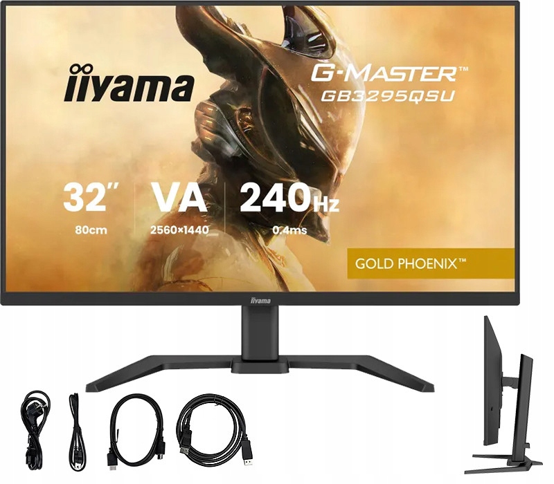 iiyama G-Master GB3295QSU-B1 Gold Phoenix 32 Fast Va Wqhd 240Hz monitor