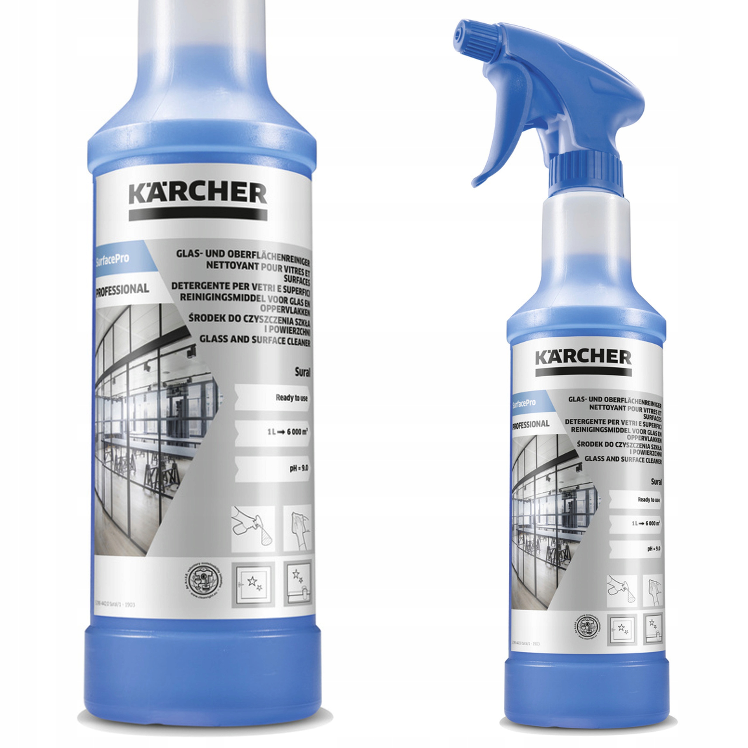

Karcher Sural Płyn Do Okien Szkła Wv 2 5 0,5 L