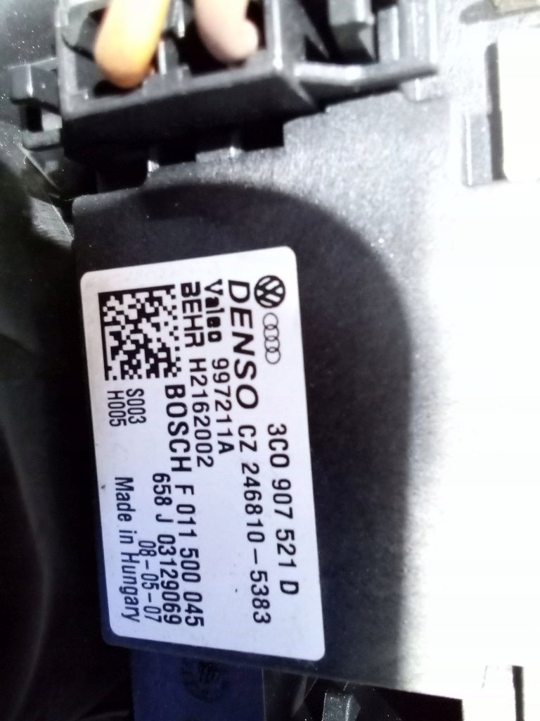 Seat Altea XL dmuchawa Lüfter des lüfters 3C0907521D