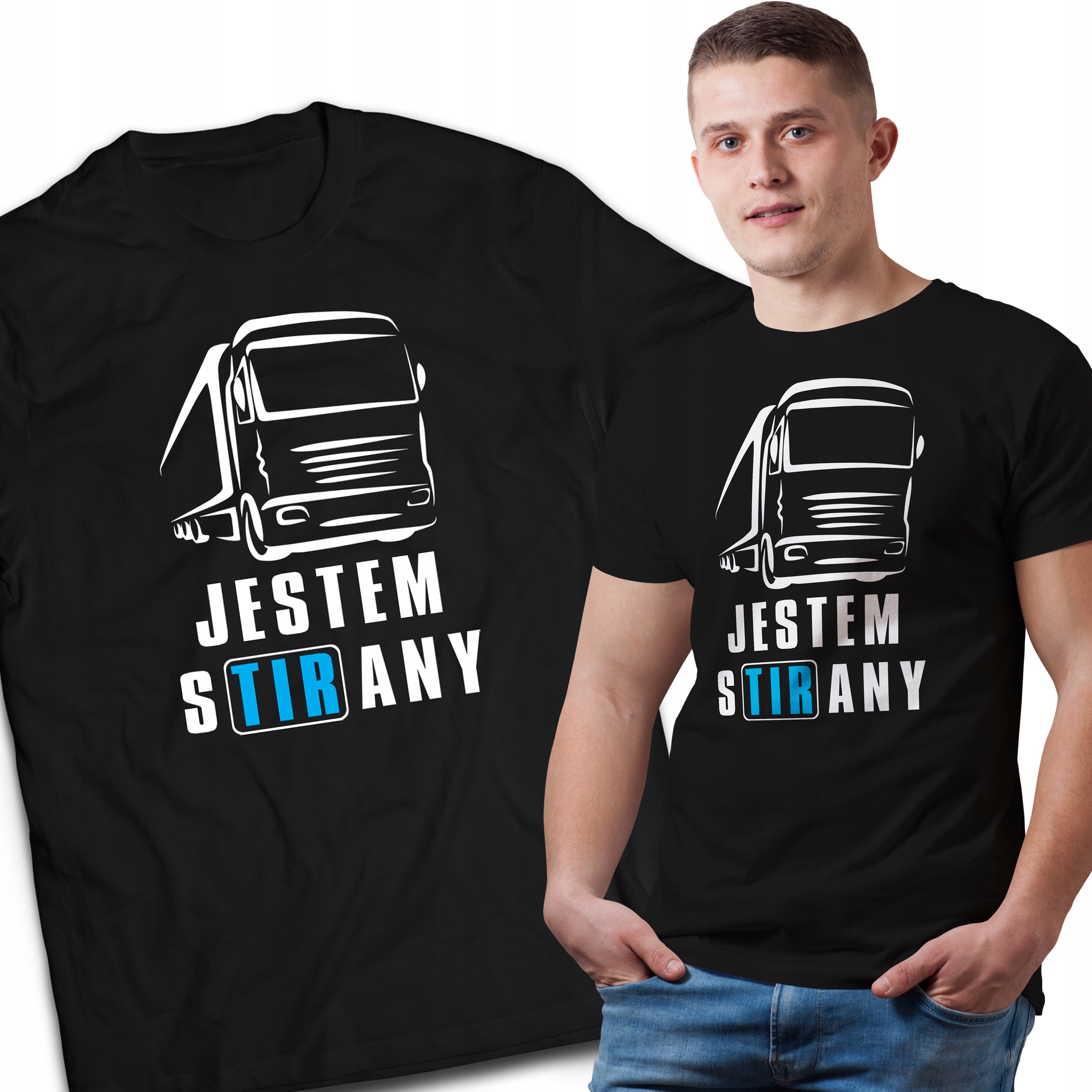

Koszulka Dla Kierowcy Tir Jestem Stirany roz M