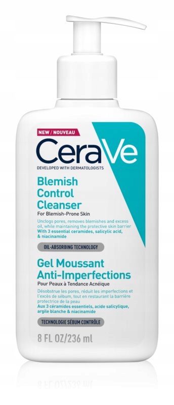 

Cerave Żel Myjący Przeciw Niedoskonałościom 236ml