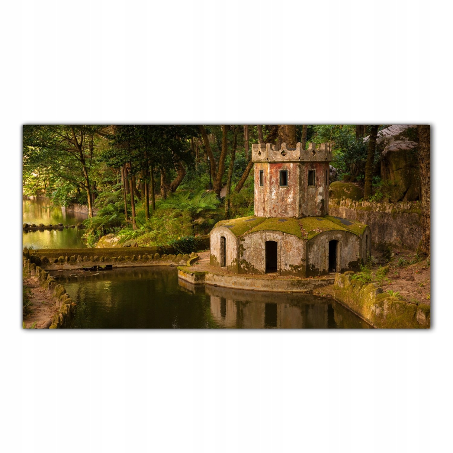 

Hartowany Obraz Szklany Kaczki Pałac Dom 120x60