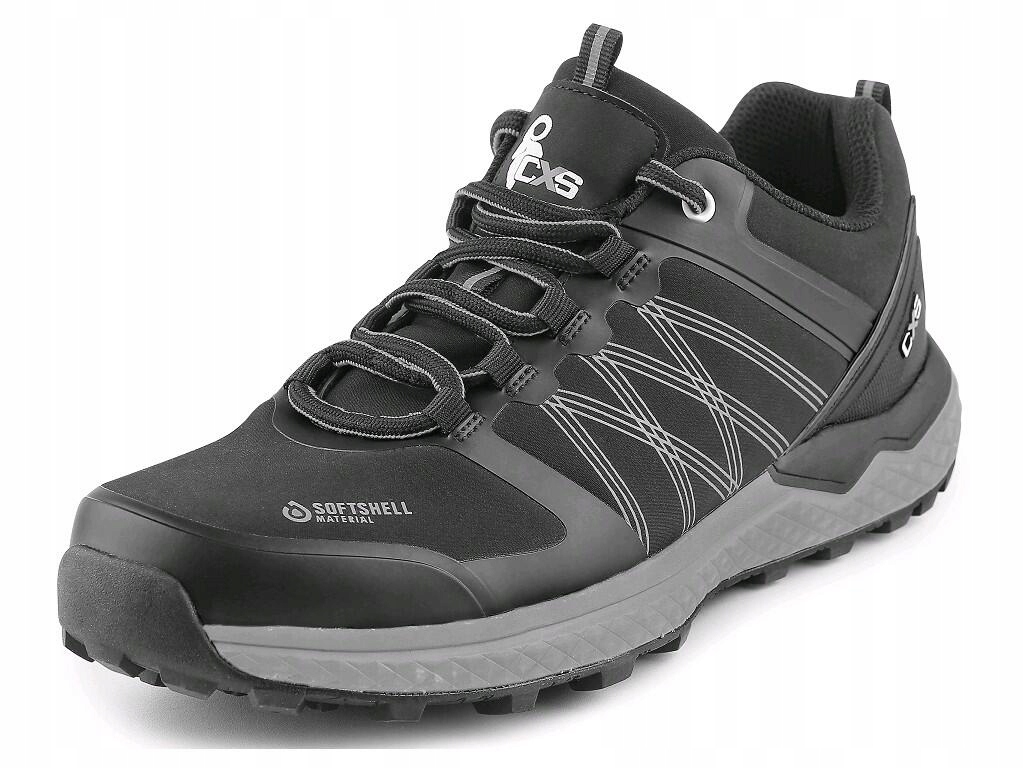 

Softshell Lekkie Buty Cxs Sport czarno-szare 42