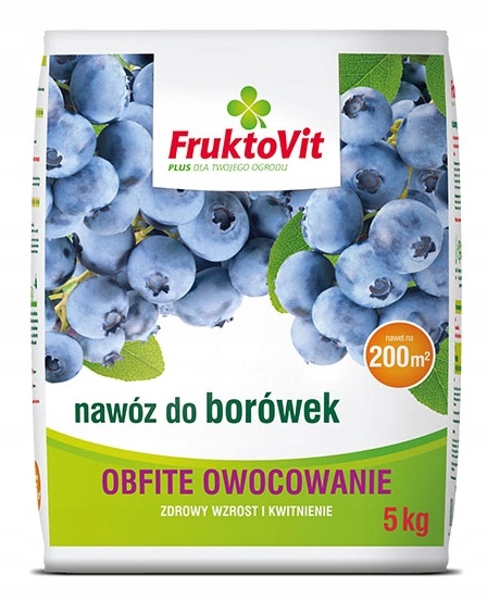 

Nawóz do borówek 5kg Fruktovit Plus
