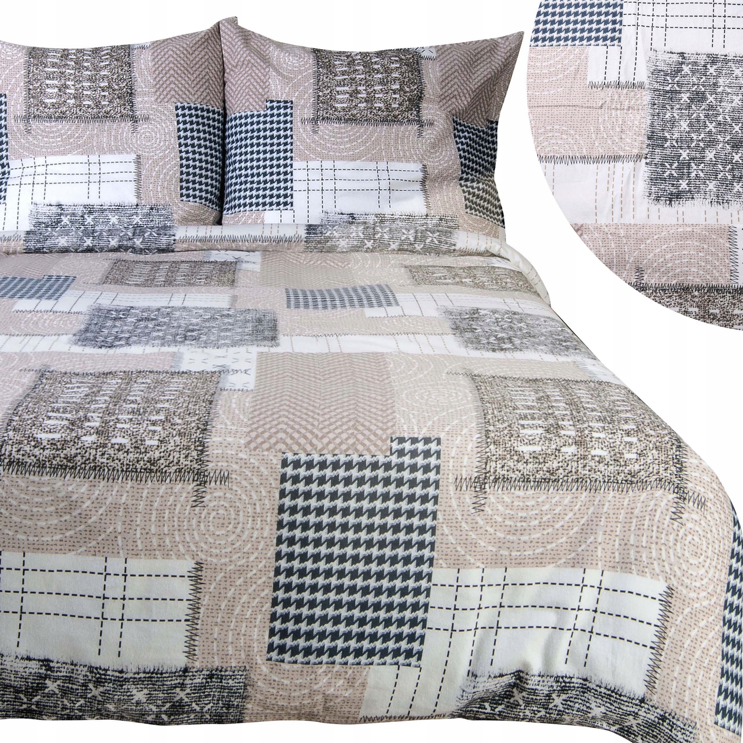 Povlečení Flanelové 160x200 komplet Flanel Bavlněný