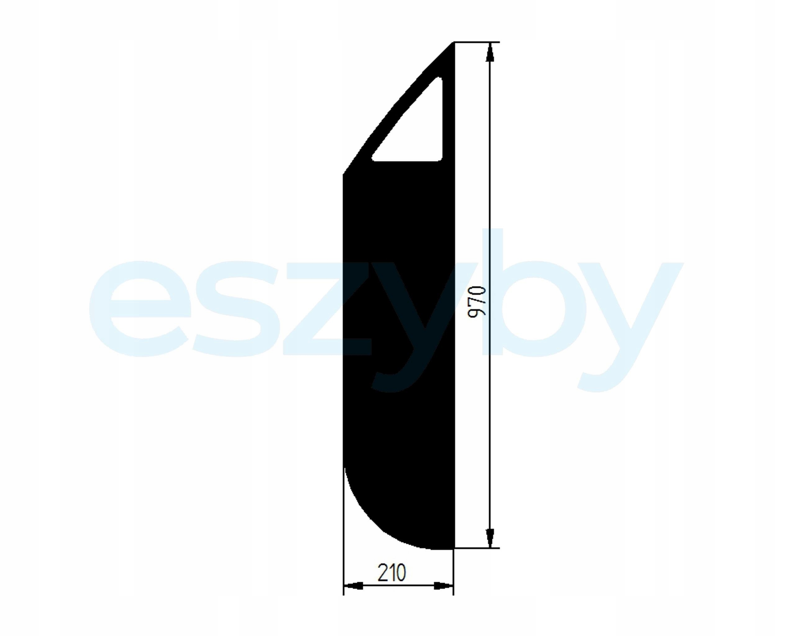 sklo teleskopický nakladač Case New Holland bočnice
