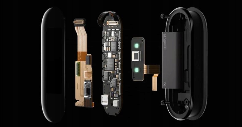 SMARTBAND M5 OPASKA SPORTOWA SMARTWATCH ZEGAREK Kolor czarny