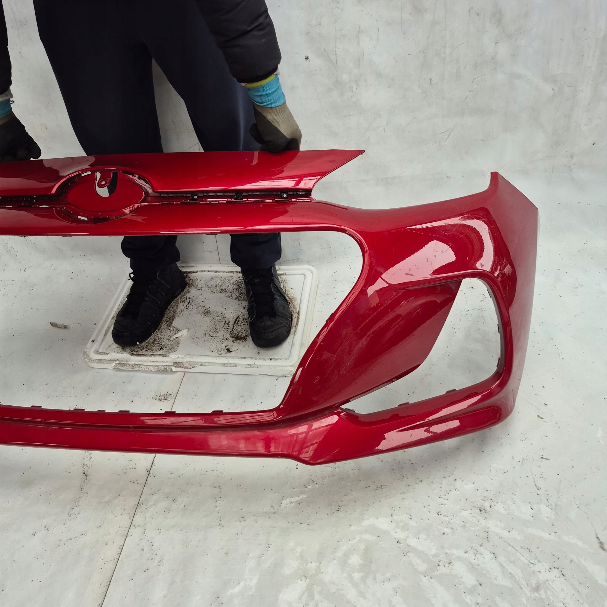 HYUNDAI I10 II 2 LIFT 16-19 bumper front front