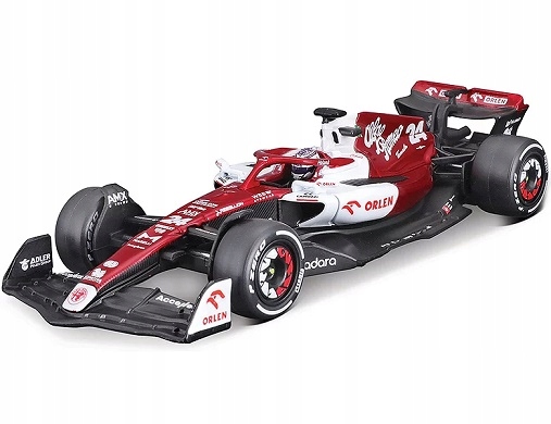 Bburago Alfa Romeo Orlen C42 #24 Zhou Guanyu 1:43