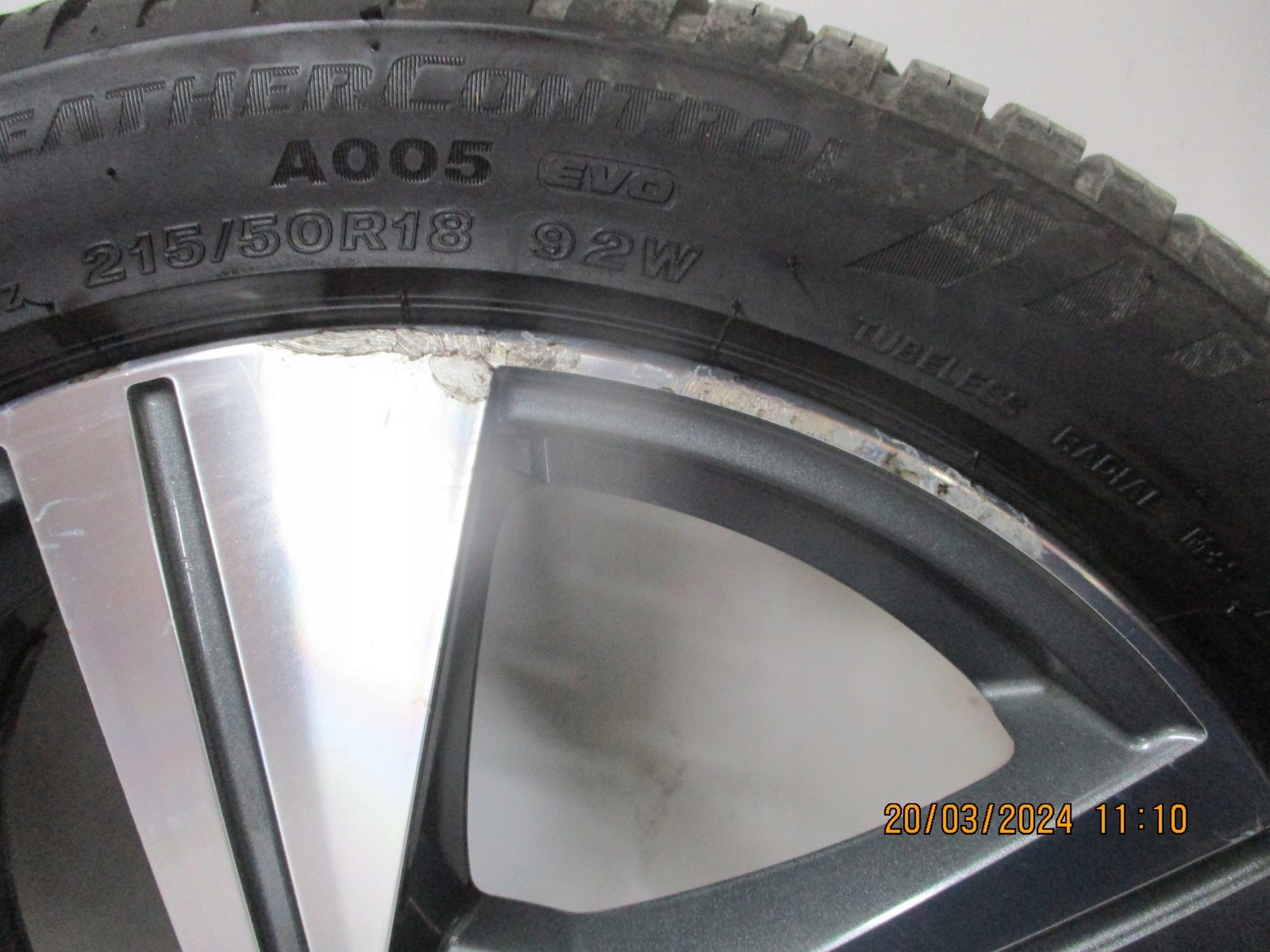 wheels discs tyres Audi Q2 81A R18 5MM M+S