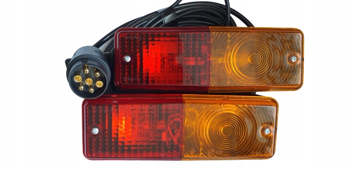 

Lampy Zestaw Przyczepy Rolniczych Lawet Gotowy 7 P