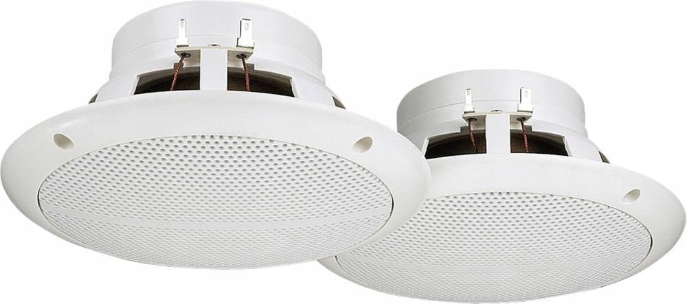 Stropný reproduktor pre zabudovanie reproduktorov Monacor 60w biely 6.5" 2ks