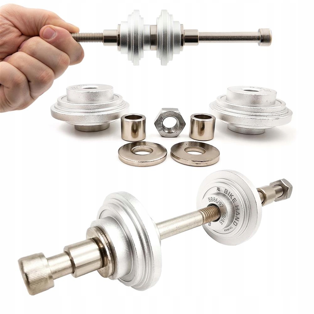 Prasa Bike Hand YC-25BB-30 do montażu suportów Press-fit, łożysk 24 i 30 mm