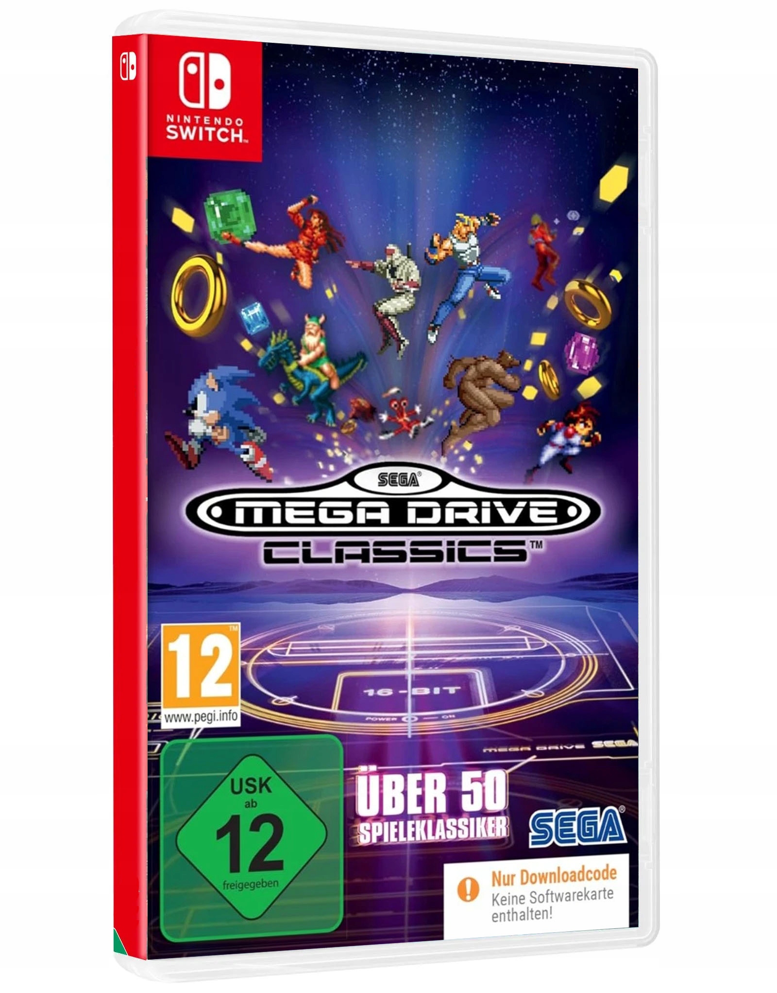 Sega Drive Classics (kod W Pudełku) Nowa Switch