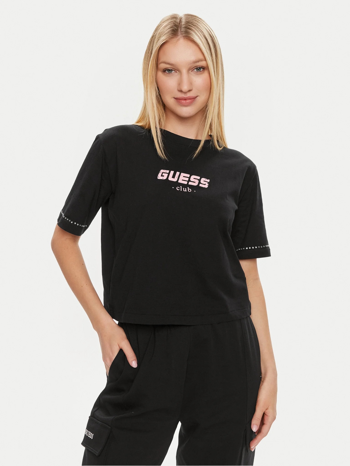 Dámské triko Guess natalia boxy t-shirt