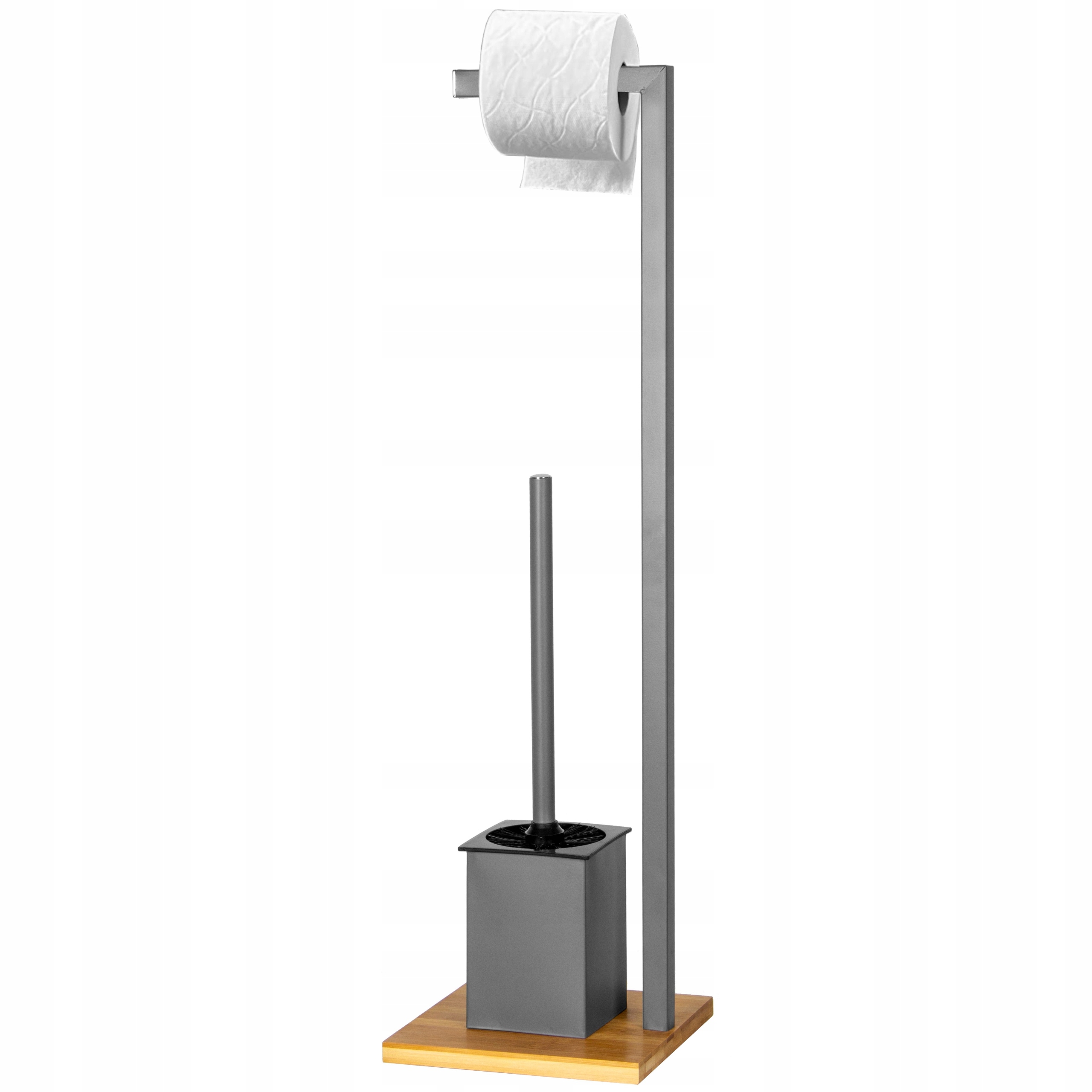 STOJAK NA PAPIER TOALETOWY SZCZOTKA DO WC 2w1