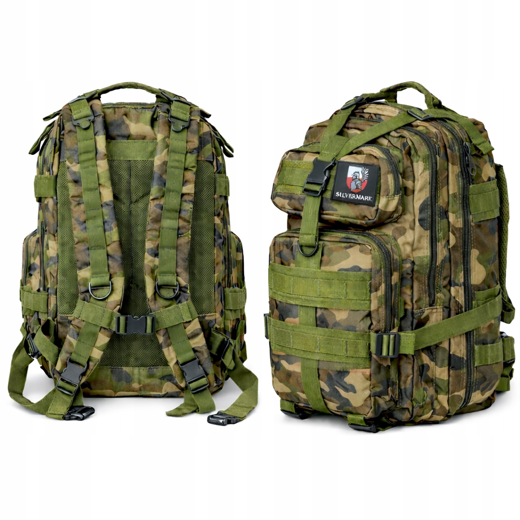 Plecak militarny taktyczny wojskowy turystyczny moro 35L survival Husarz